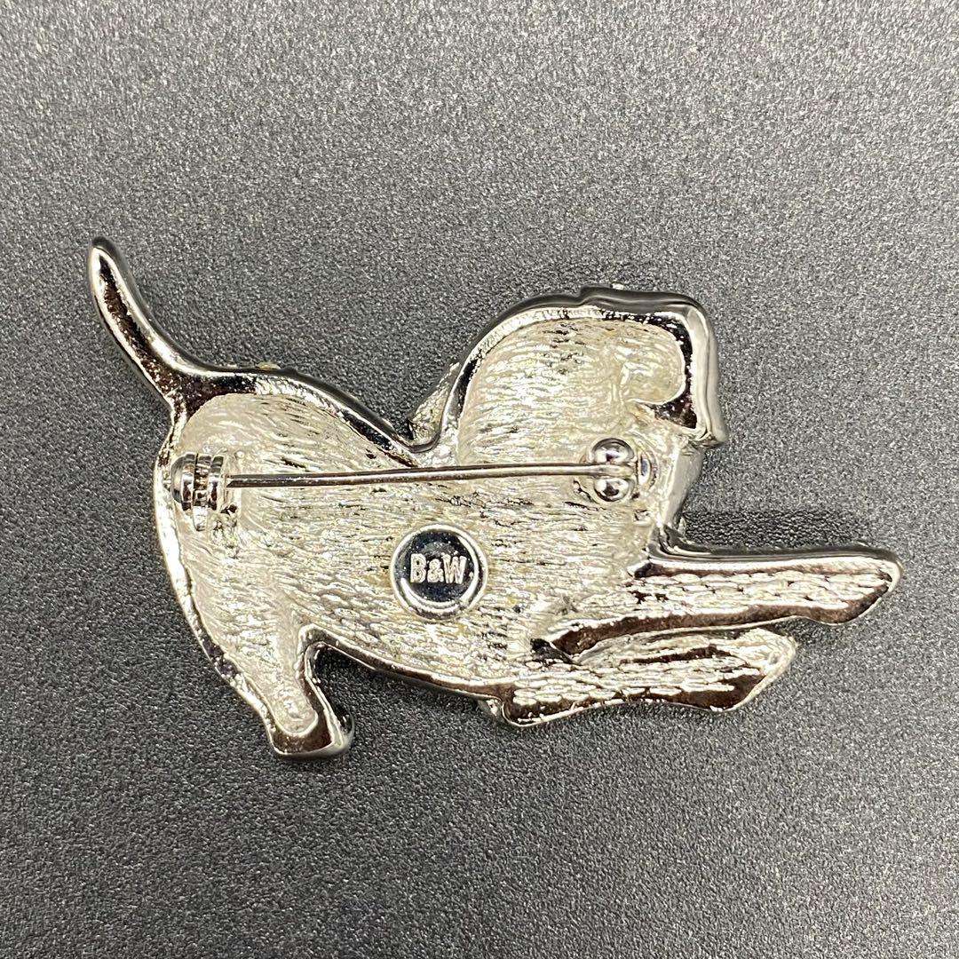 BUTLER & WILSON バトラー&ウィルソン ダルメシアン犬 ブローチ