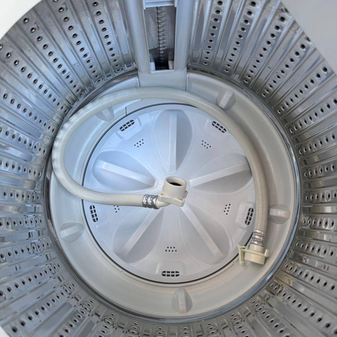 C7317★2024年製美品★ハイアール冷蔵庫ヤマダ洗濯機ブラック黒　家電セット