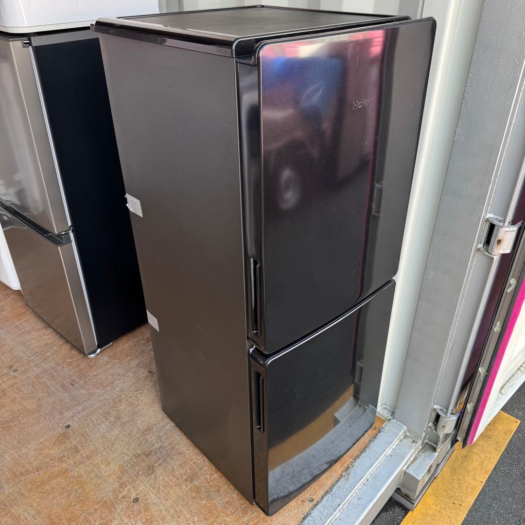 C7317★2024年製美品★ハイアール冷蔵庫ヤマダ洗濯機ブラック黒　家電セット