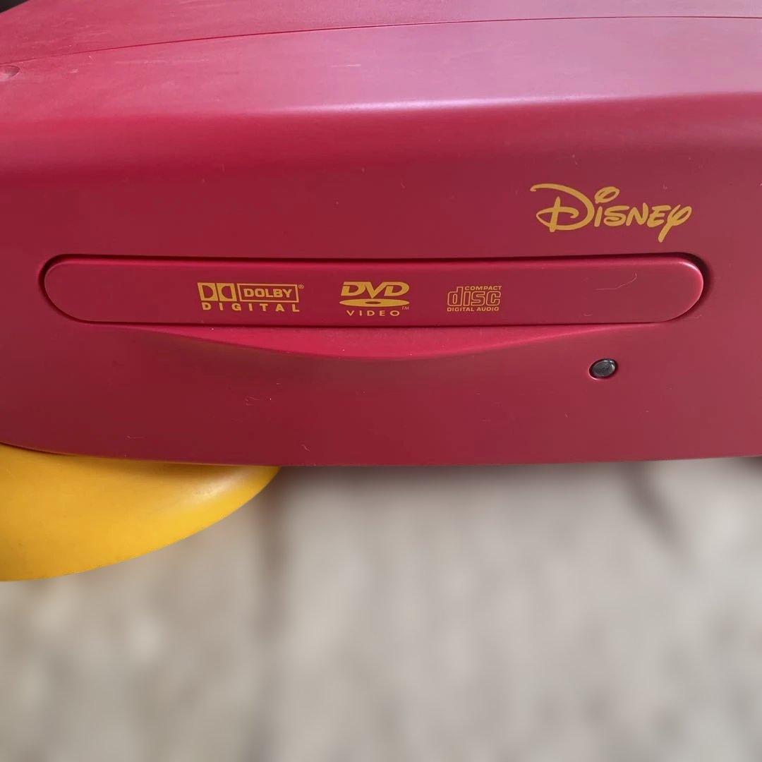 希少美品Disney ミッキーマウス DVDプレーヤー