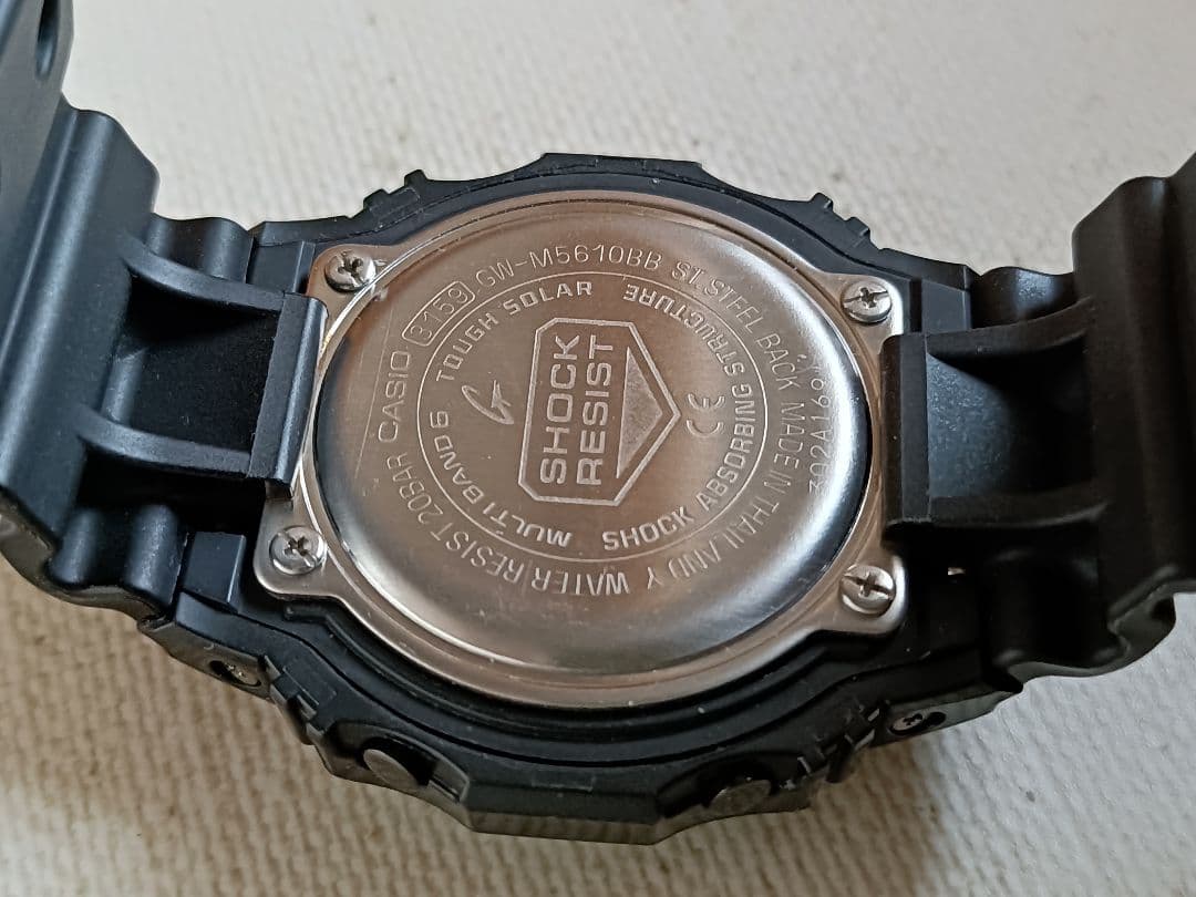 極美品　G-SHOCK　GW-M5610BB