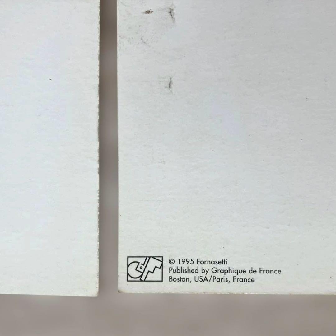 【匿名配送希少90's】Piero Fornasetti アート ハガキ 美術館
