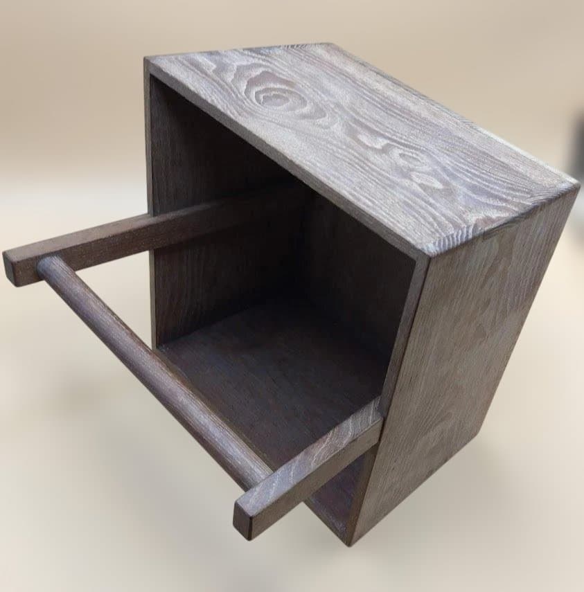 茶道具　炭取り箱　箱炭斗　炭入れ