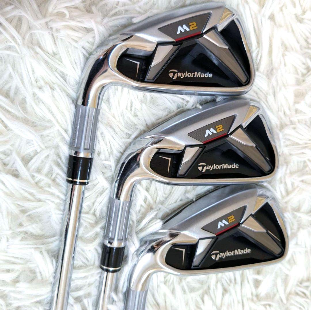 ✨美品✨ 左利き レフティ テーラーメイド M2 メンズアイアン 6本セット S