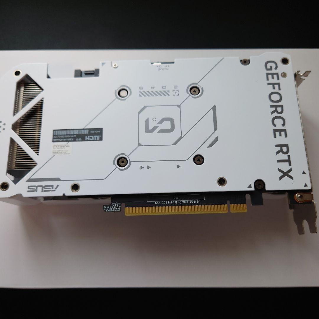 グラフィックボード・グラボ・ビデオカード Dual GeForce RTX 4060 EVO White OC 8GB