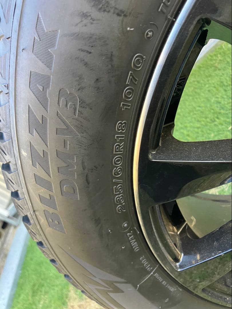 レクサスNX RXスタッドレスタイヤホイール 235/60/18ブリヂストン