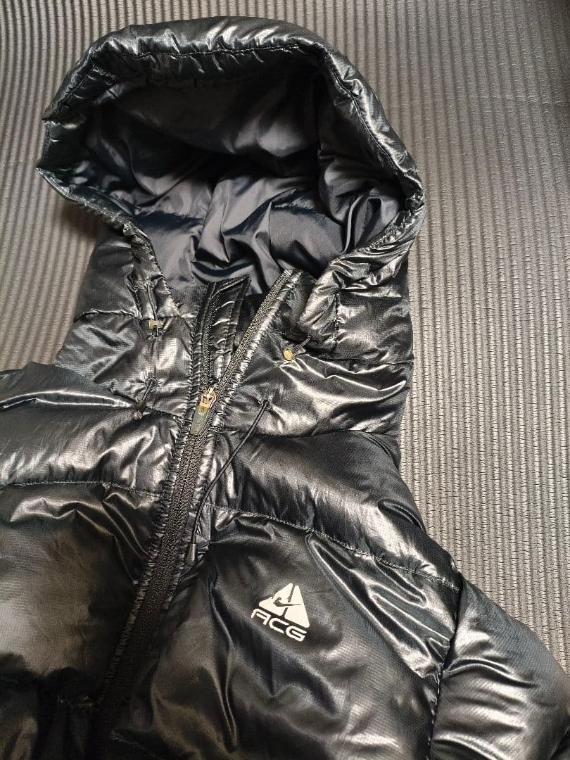 Nike ACG 00s ダウンジャケット 黒　M 800フィル