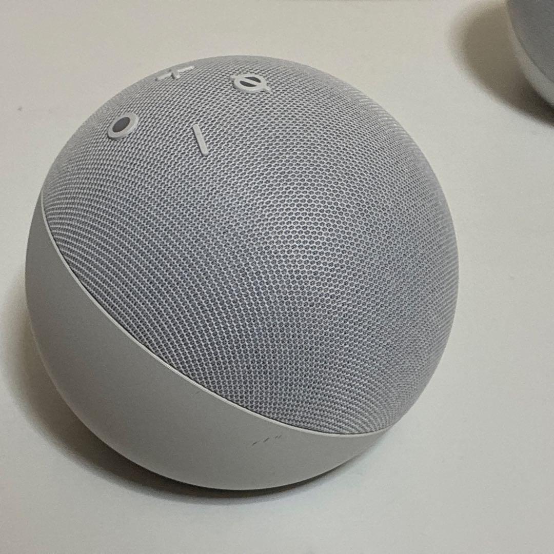 2個ペアEcho Dot with clock とEcho dot 第五世代