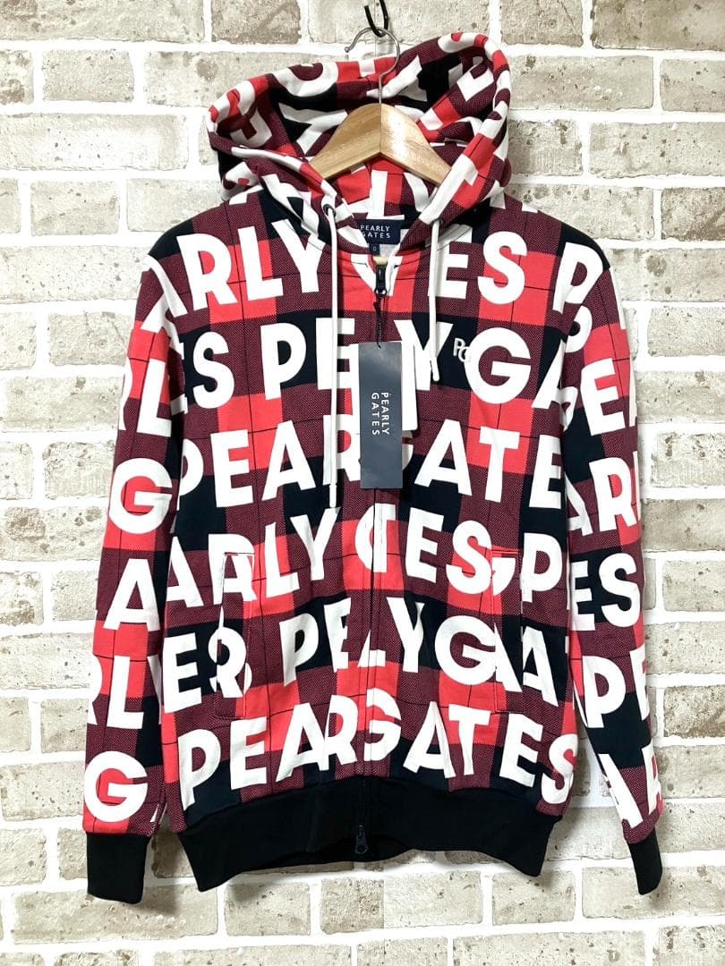 【早い者勝ち✨】新品 パーリーゲイツ レディース パーカー サイズ0 総柄