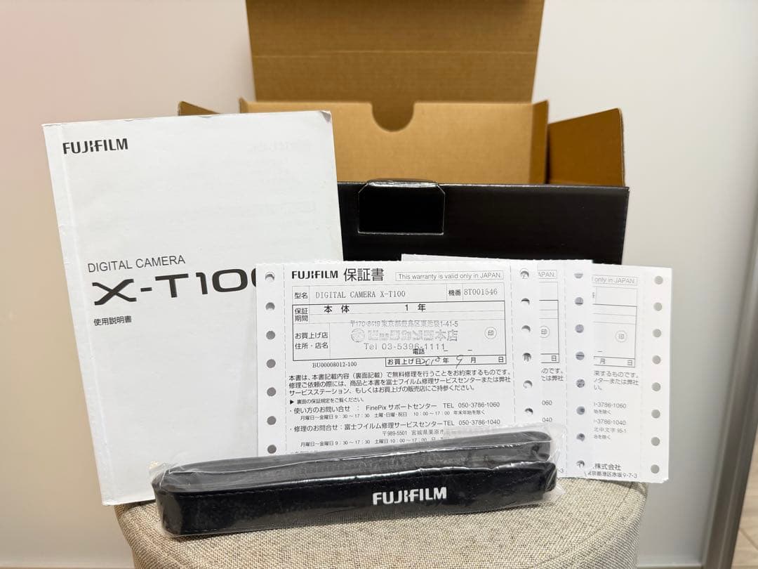 FUJIFILM X-T100 ミラーレスカメラ　ダブルレンズズームキット