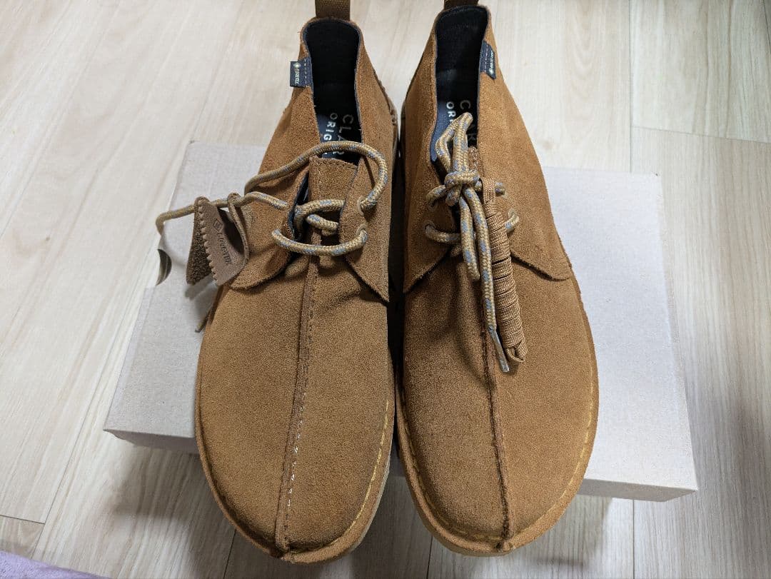 クラークス　デザートトレック　ゴアテックス