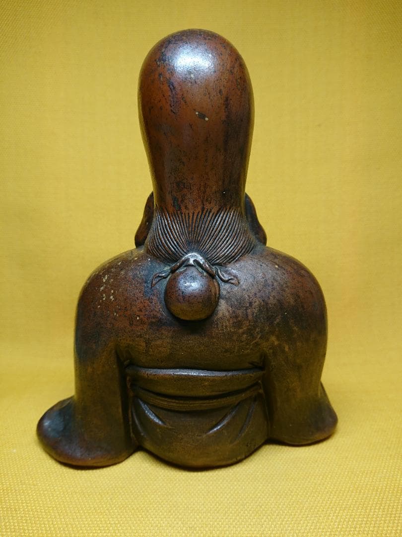 【美品】仏教美術　人形　陶器　骨董　置物　インテリア　工芸品　美術品　A3060