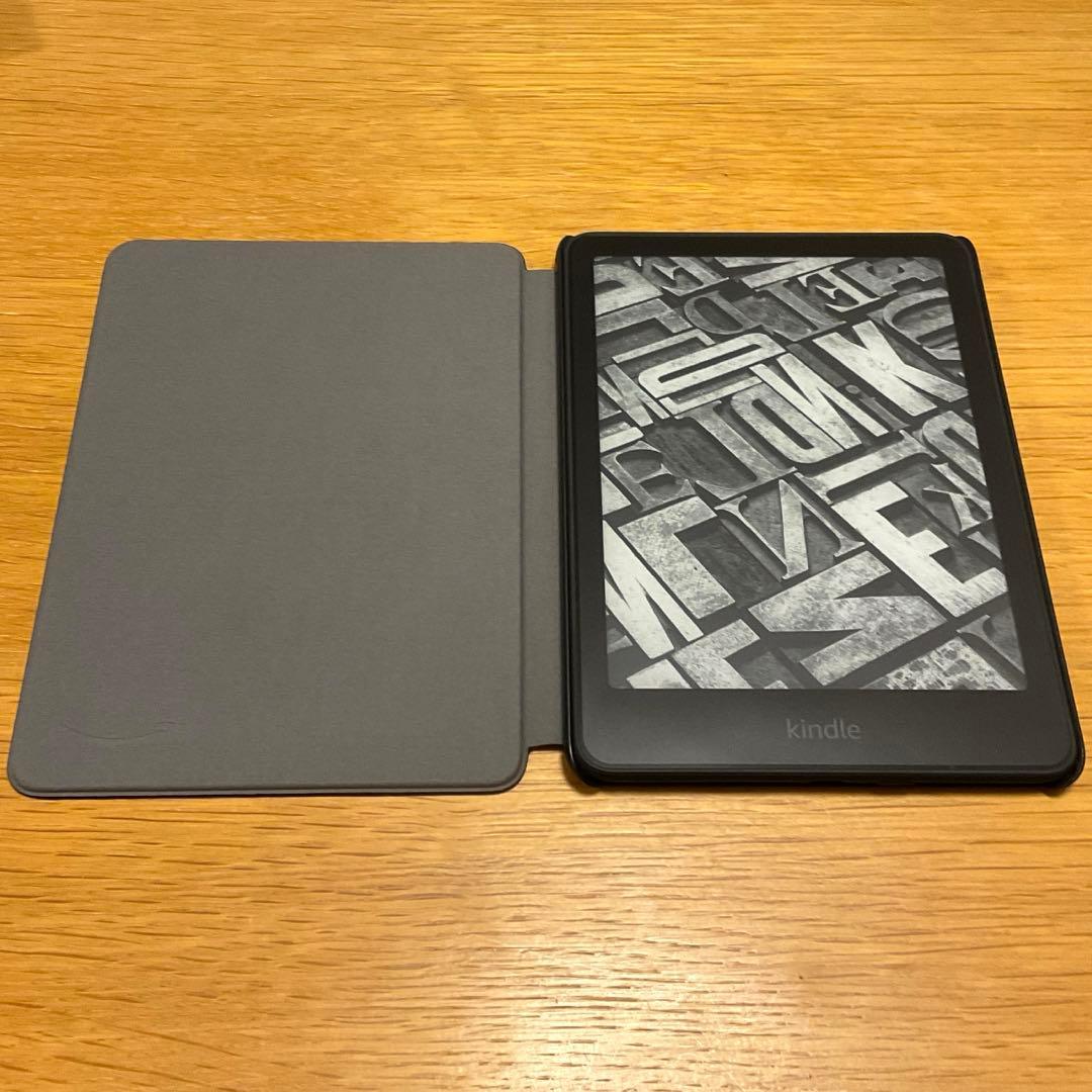 Kindle Paperwhite (16GB) 第12世代 純正カバー付き