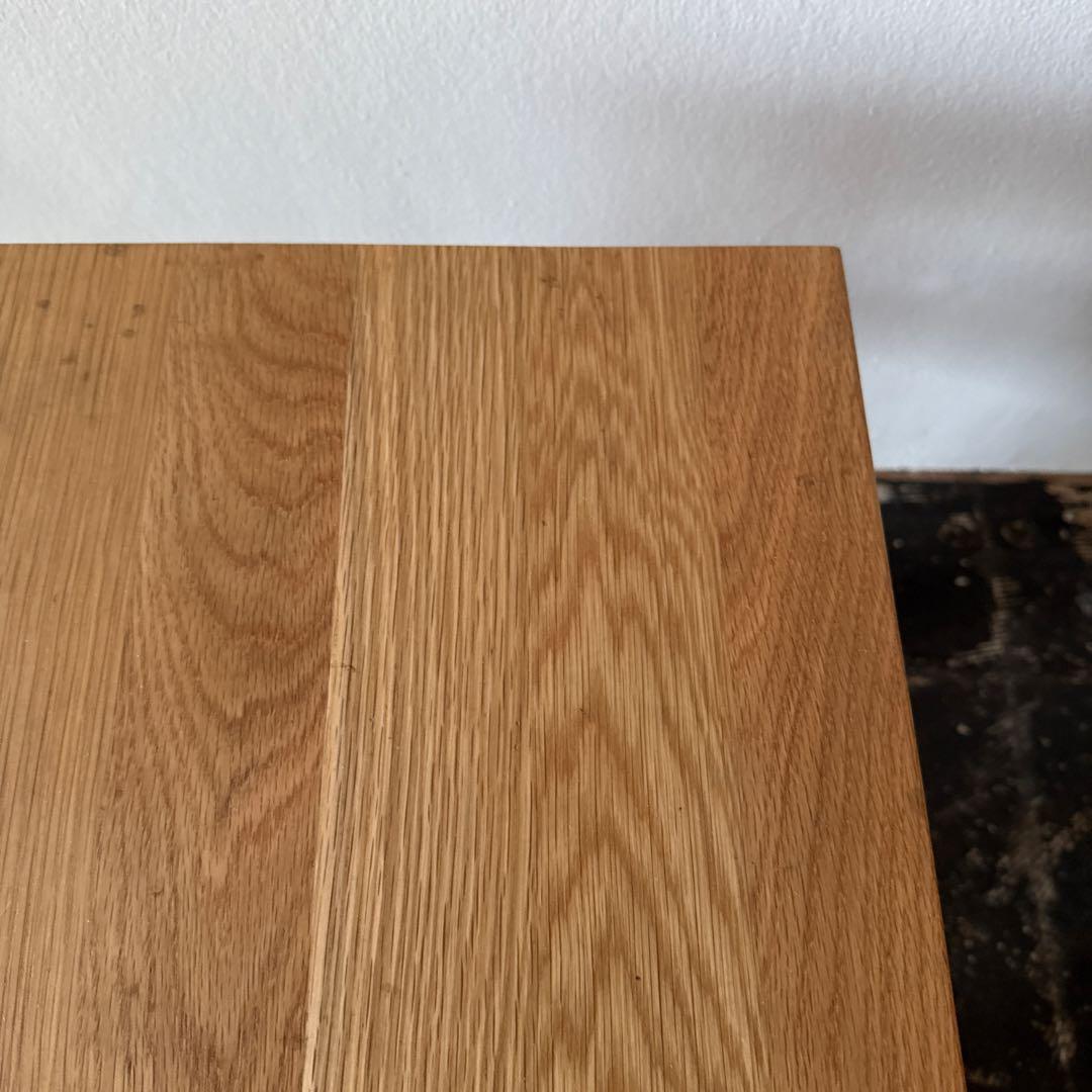 無印　サイドテーブル　ベンチ　ナチュラルウッド サイドテーブル