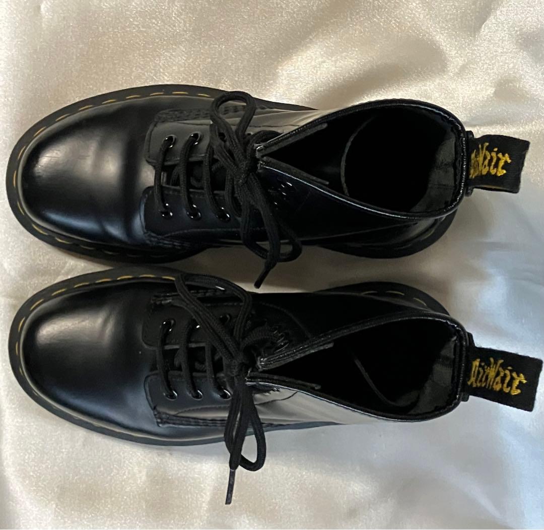 ドクターマーチン8ホール UK4（ブラック）