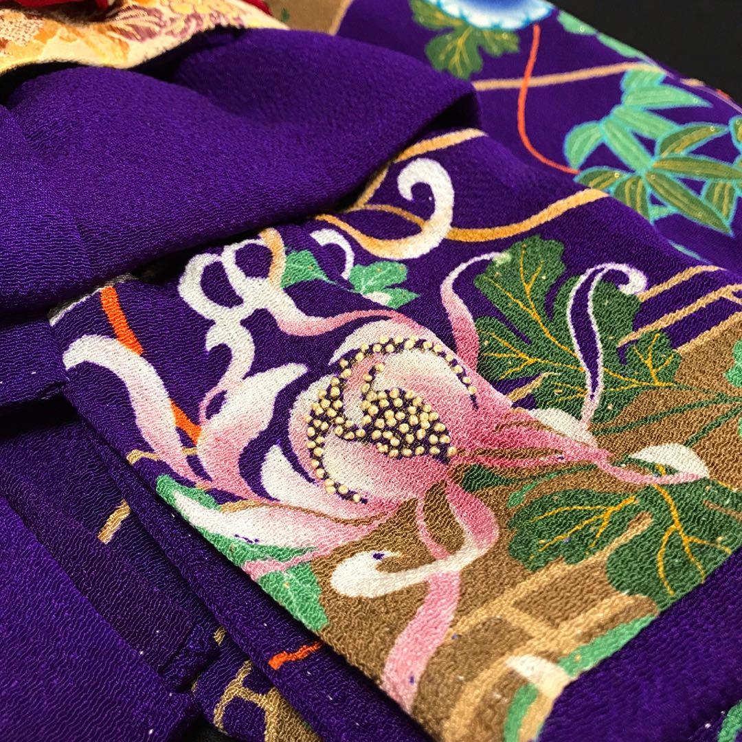 ＊ 市松人形 10号 大正縮緬 アンティーク 袷 着物 ＊ ドール 人形