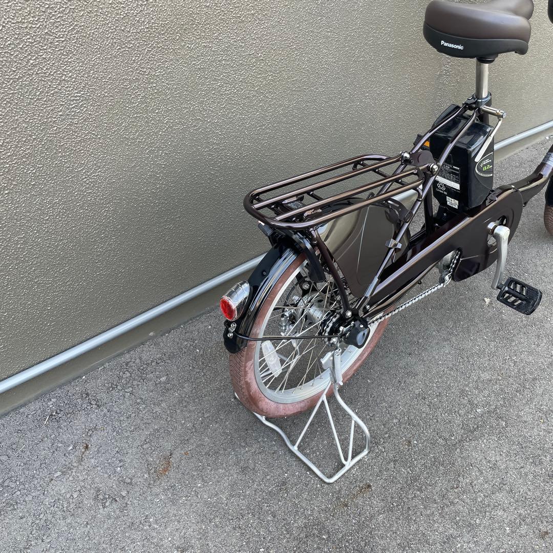【引き取り限定】パナソニック電動アシスト自転車20インチ ブラウン