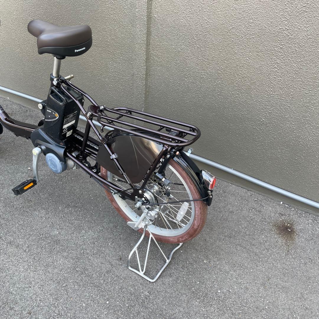 【引き取り限定】パナソニック電動アシスト自転車20インチ ブラウン