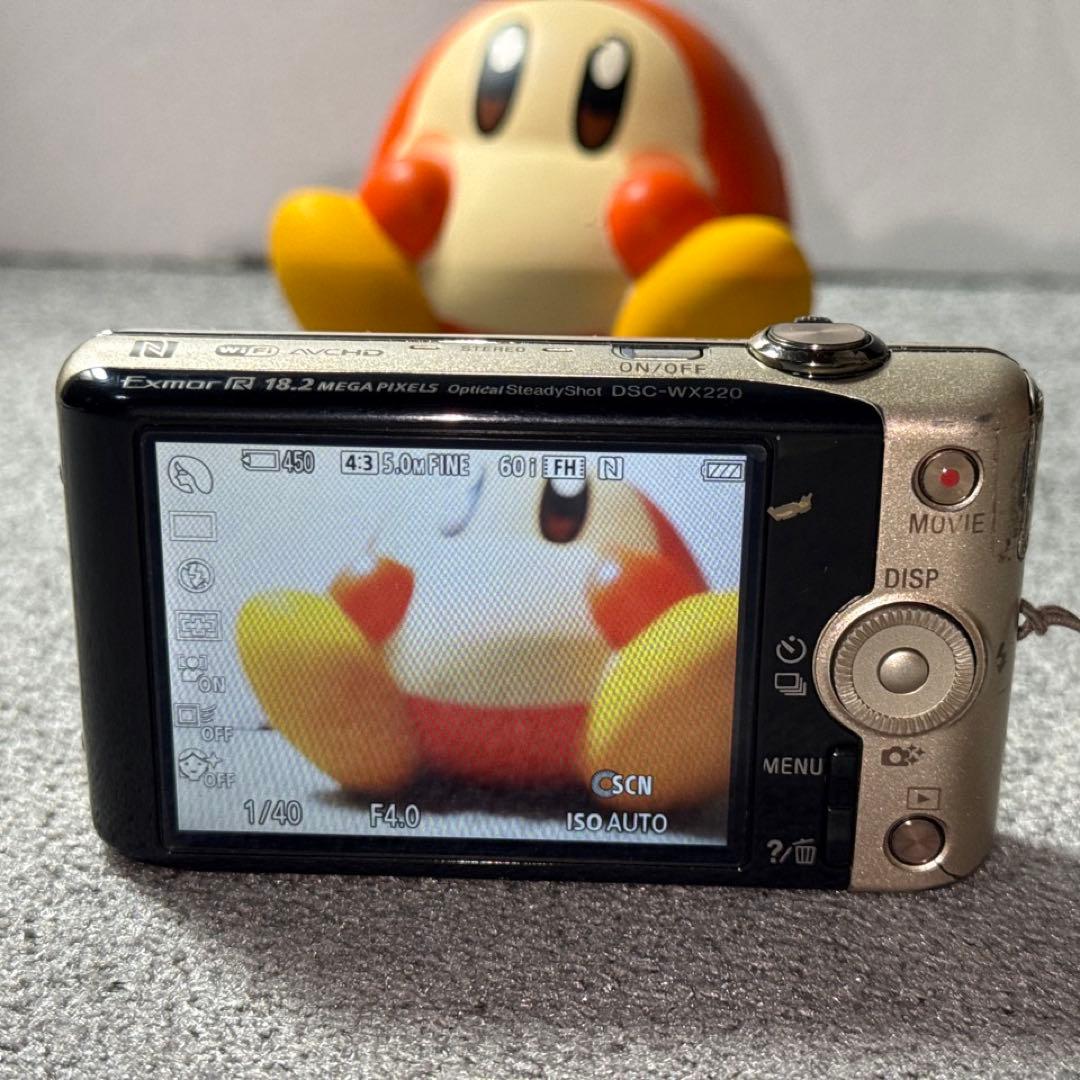 ☆動作OK SONY DSC-WX220 高画質 コンデジ