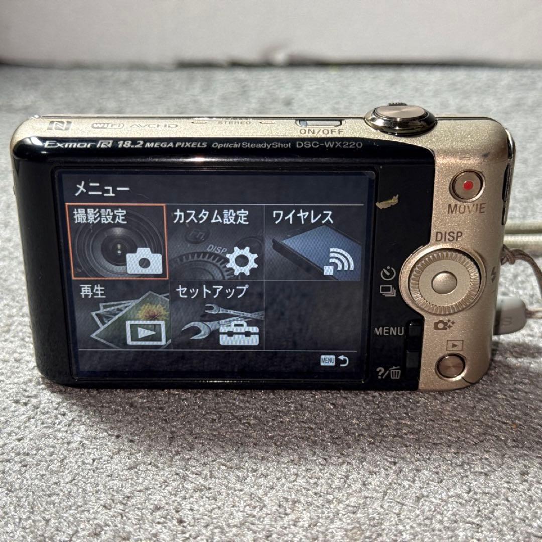 ☆動作OK SONY DSC-WX220 高画質 コンデジ