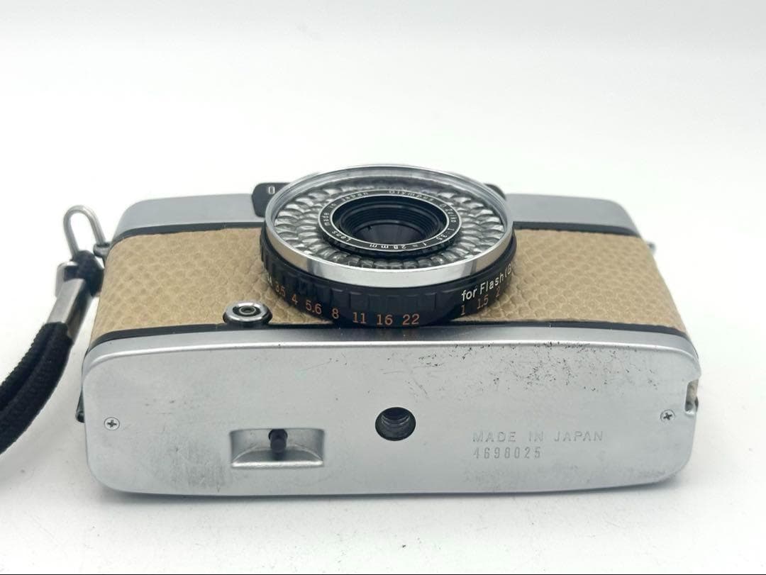【革貼り替え】OLYMPUS PEN EE-3 ハーフサイズカメラ【完動品】