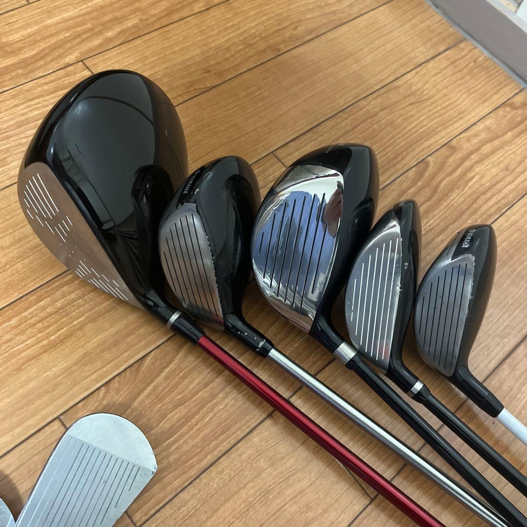 ゴルフクラブセット 赤 SRIXONケース付 15本