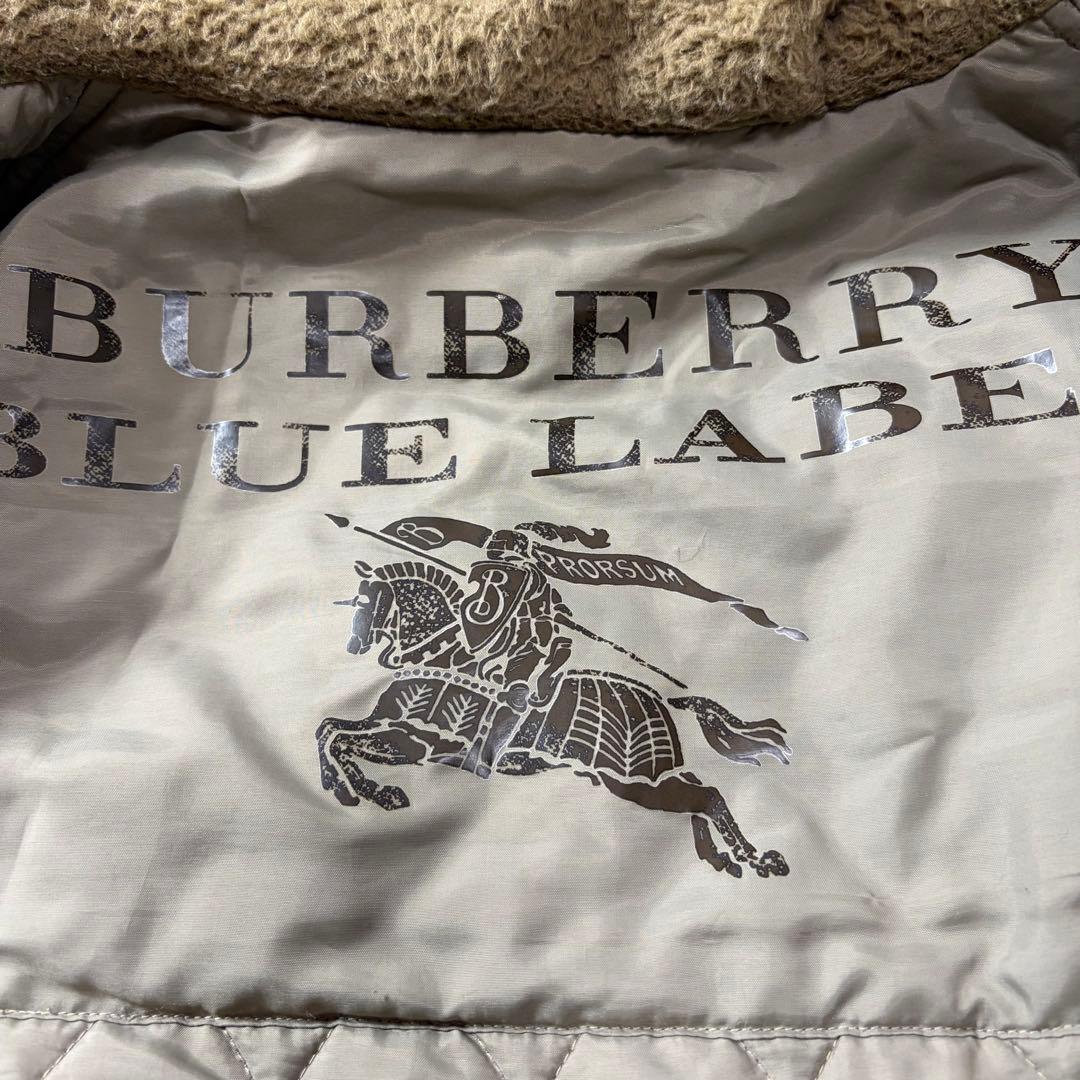 バーバリーブルーレーベル モッズコート 38 ノバチェック ライナー付