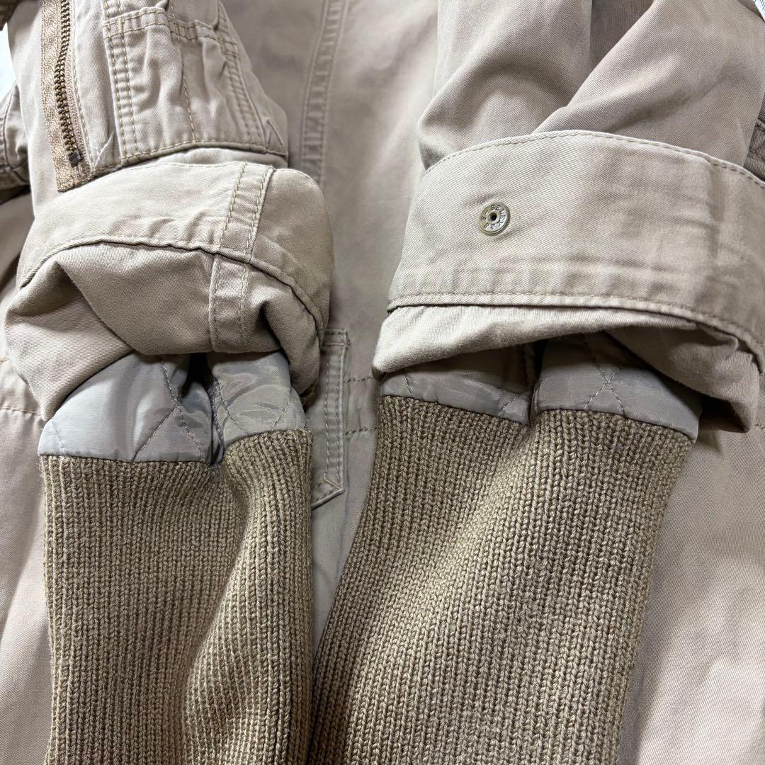 バーバリーブルーレーベル モッズコート 38 ノバチェック ライナー付