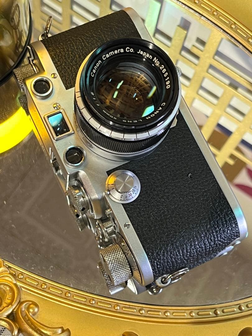 Leica IIIf バルナックライカ ＋Canon 50mm f1.8 美品