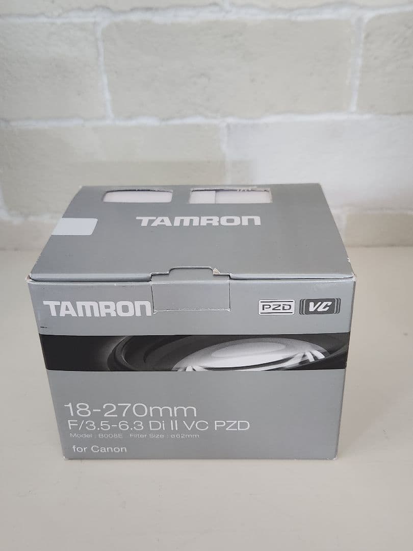 TAMRONキヤノン　AF18-270mm F/3.5-6.3 Di II VC