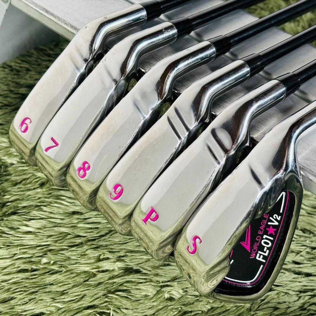 ワールドイーグル FL-01☆V2 10本セット レディースゴルフ 初心者 入門