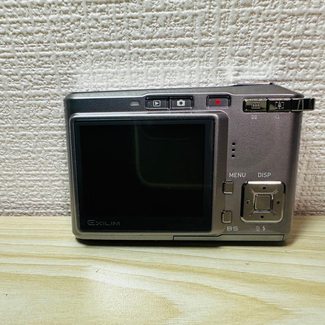 【美品】 CASIO カシオ EXILIM EX-S500 グレー