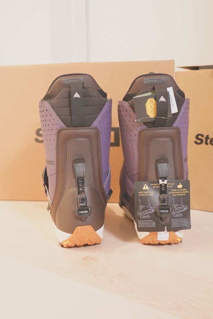 Burton step on Photo wide サイズ8 レア色