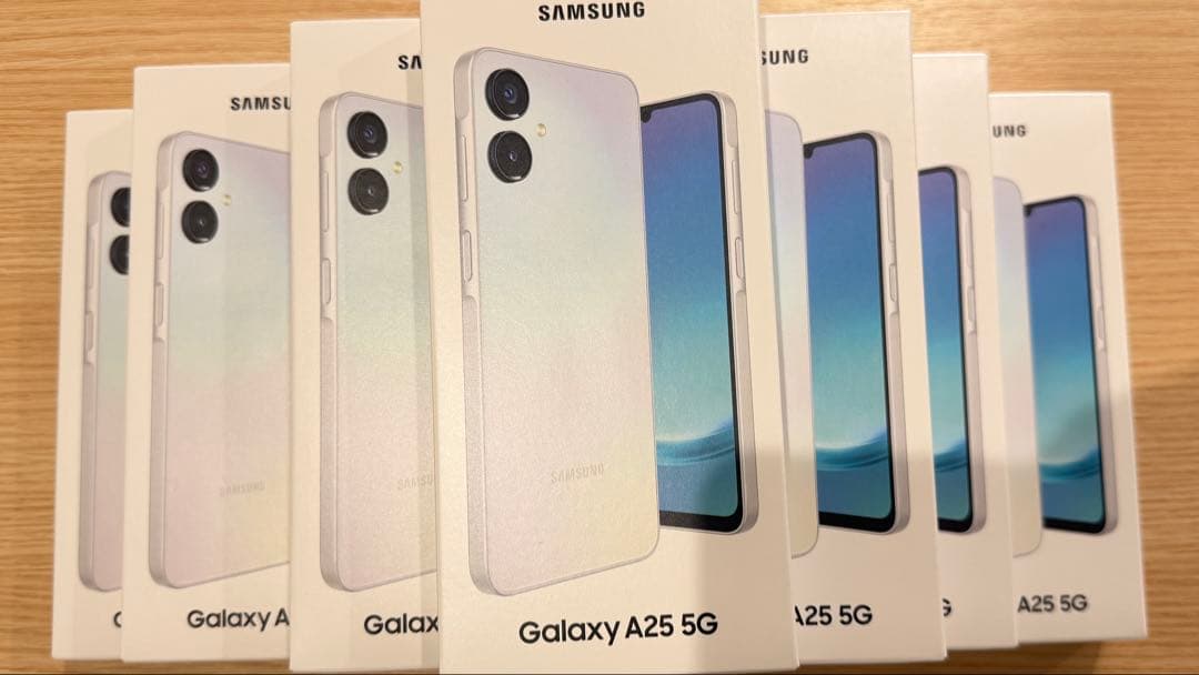 Galaxy A25 5G 三台セット