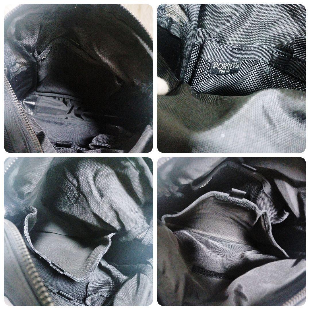 PORTER HEAT ヒート ショルダーバッグ ブラック ポシェット