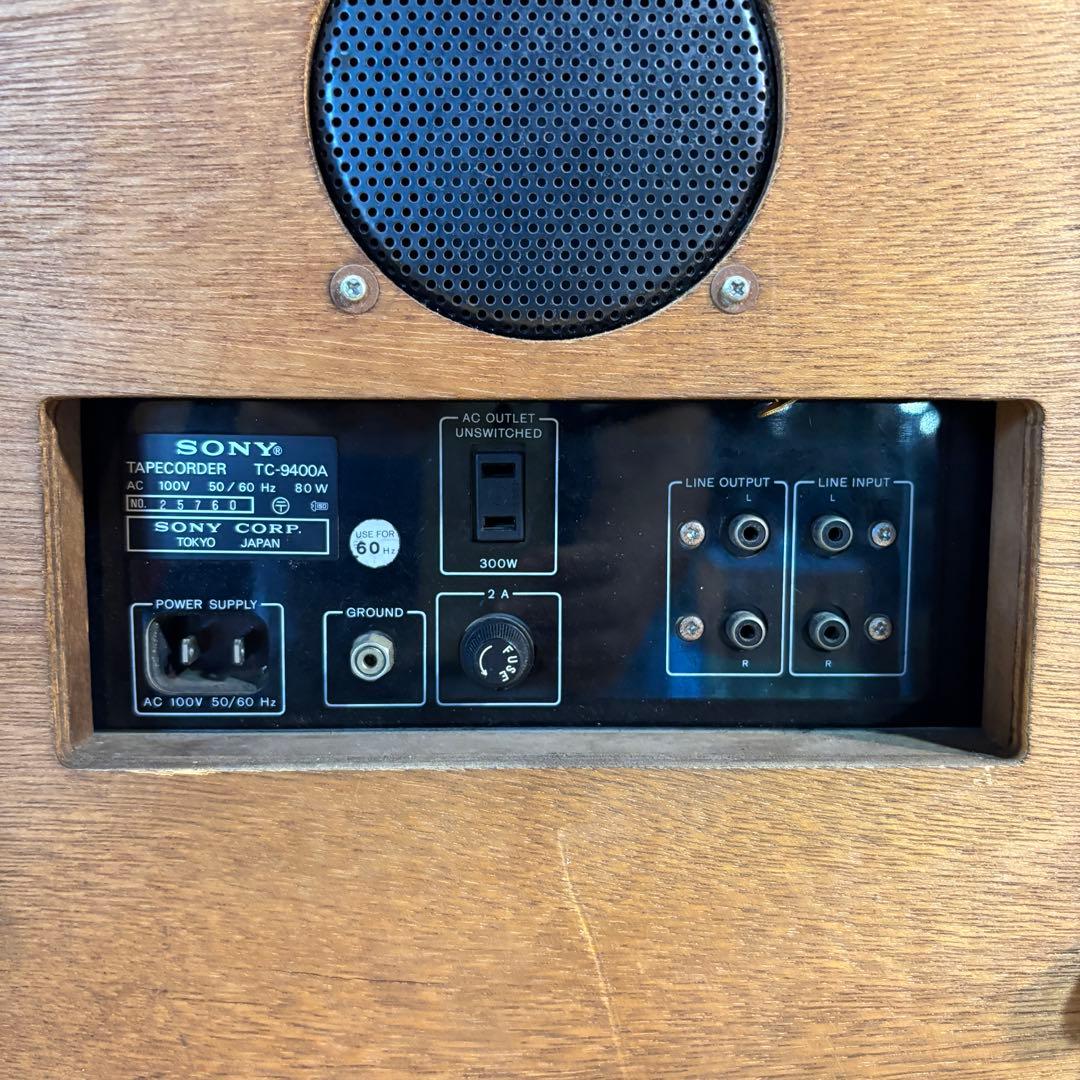 ソニー ステレオテープコーダー TC-9400A オープンリールデッキ ジャンク