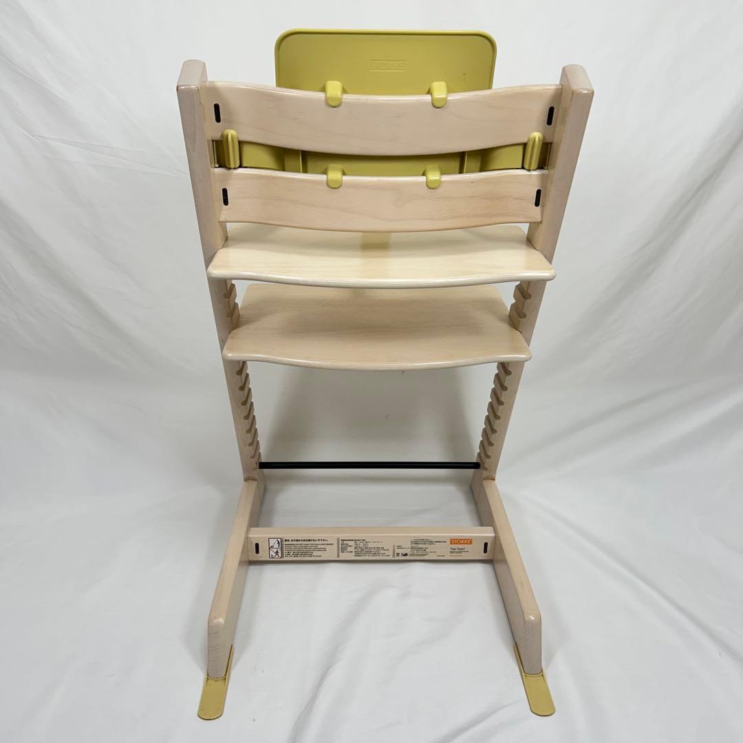 ストッケ トリップトラップ ホワイトウォッシュ ベビーセット付き No.4〜