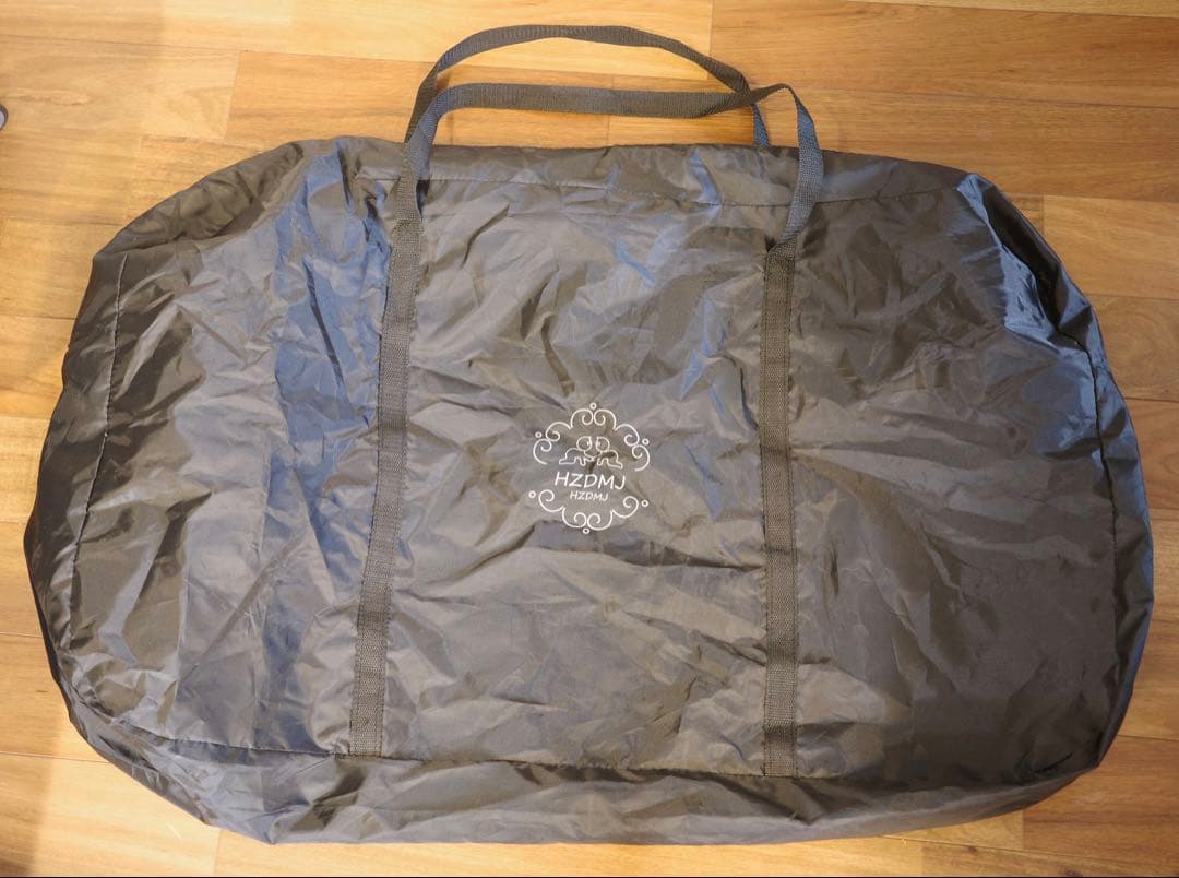 HZDMJベビーベッド キャスター付き 蚊帳付き