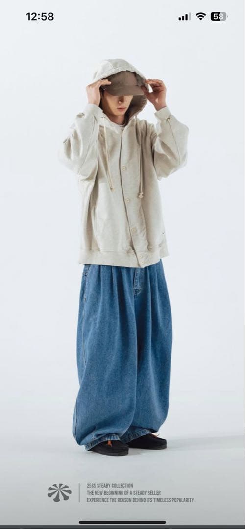 ANGLAN アングラン スウェット セットアップ