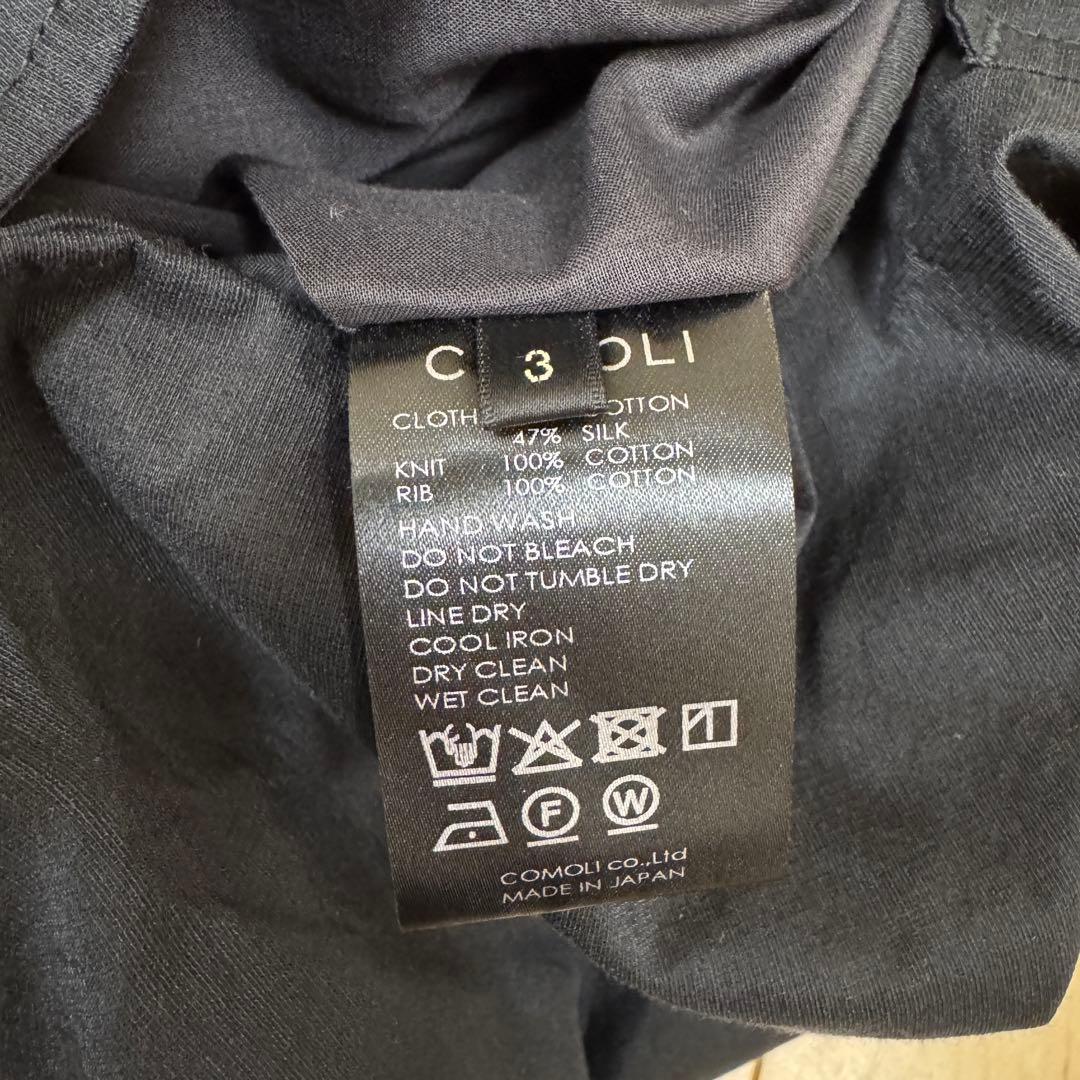 comoli 25SS リバーシブルプルオーバー 3