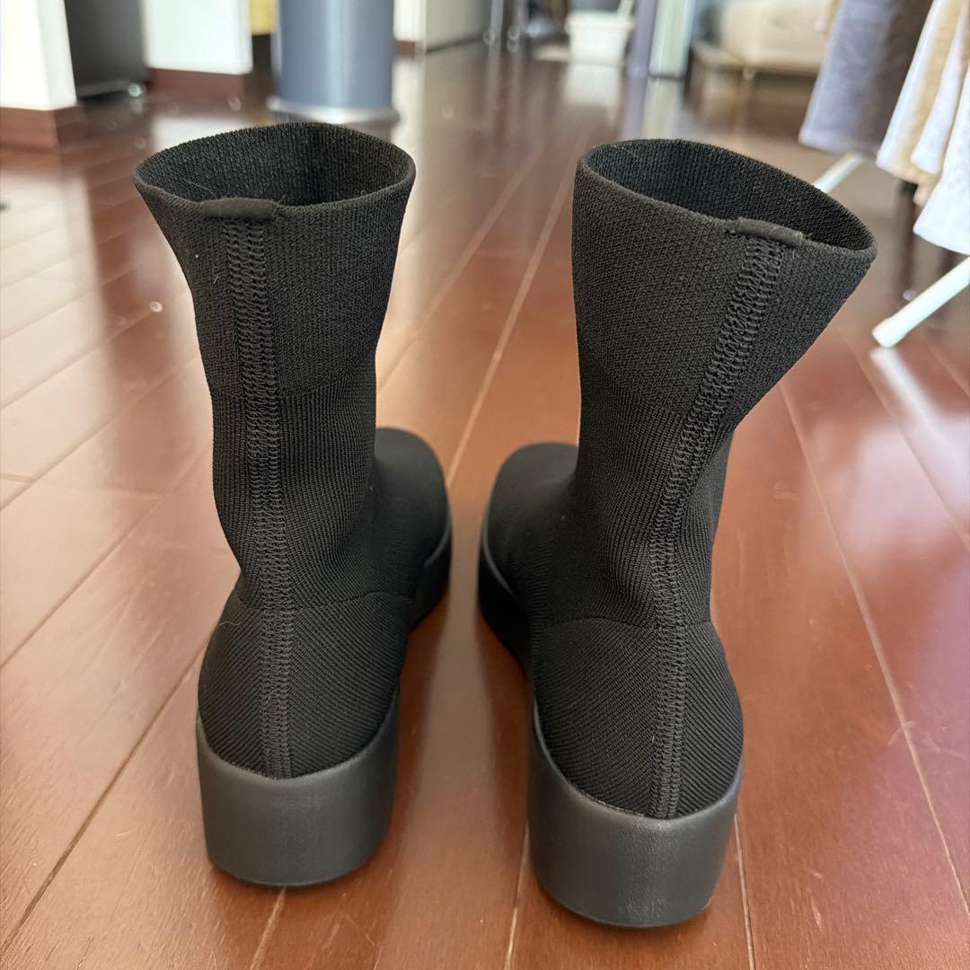 プラットフォーム ストレッチブーツ　25cm 7