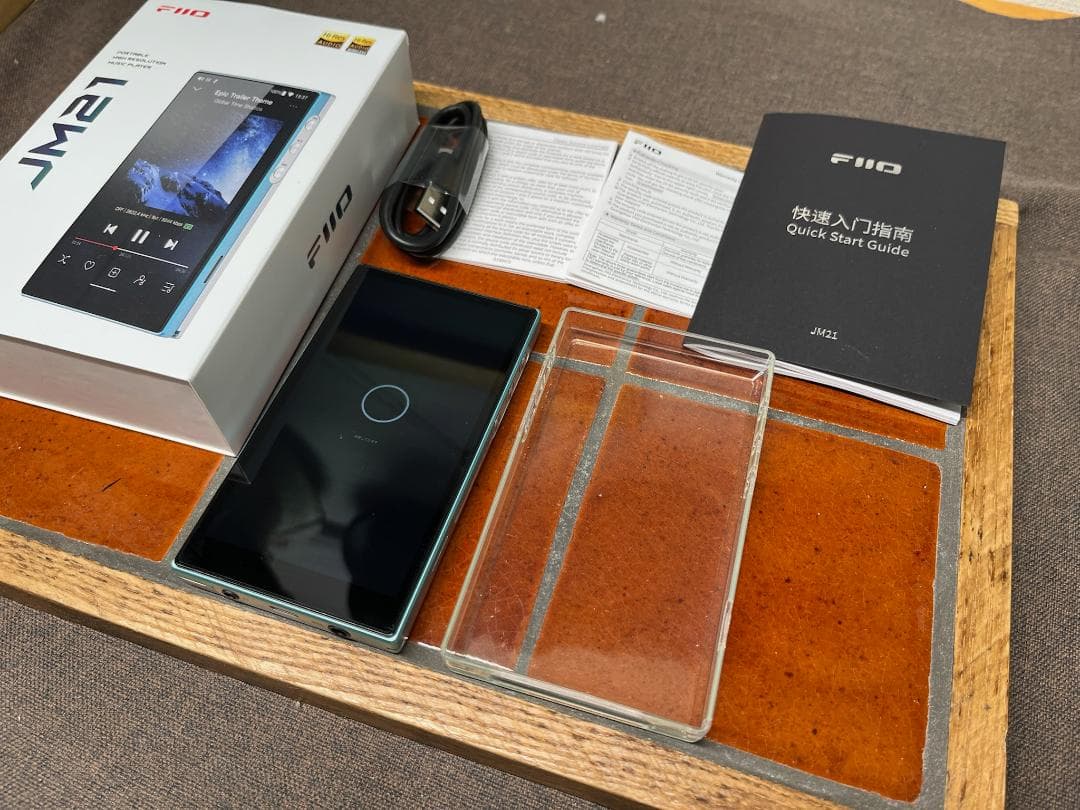 フィーオ FiiO JM21 デジタルオーディオプレイヤー Blue