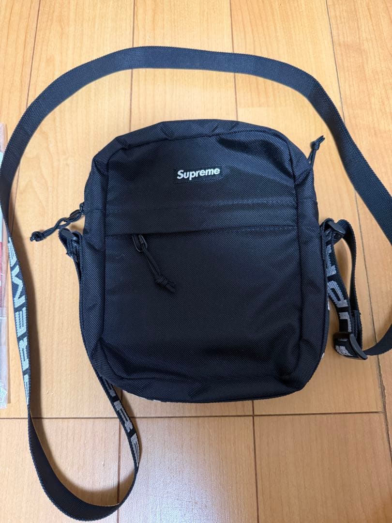 18SS Supreme シュプリーム ショルダーバッグ　ブラック