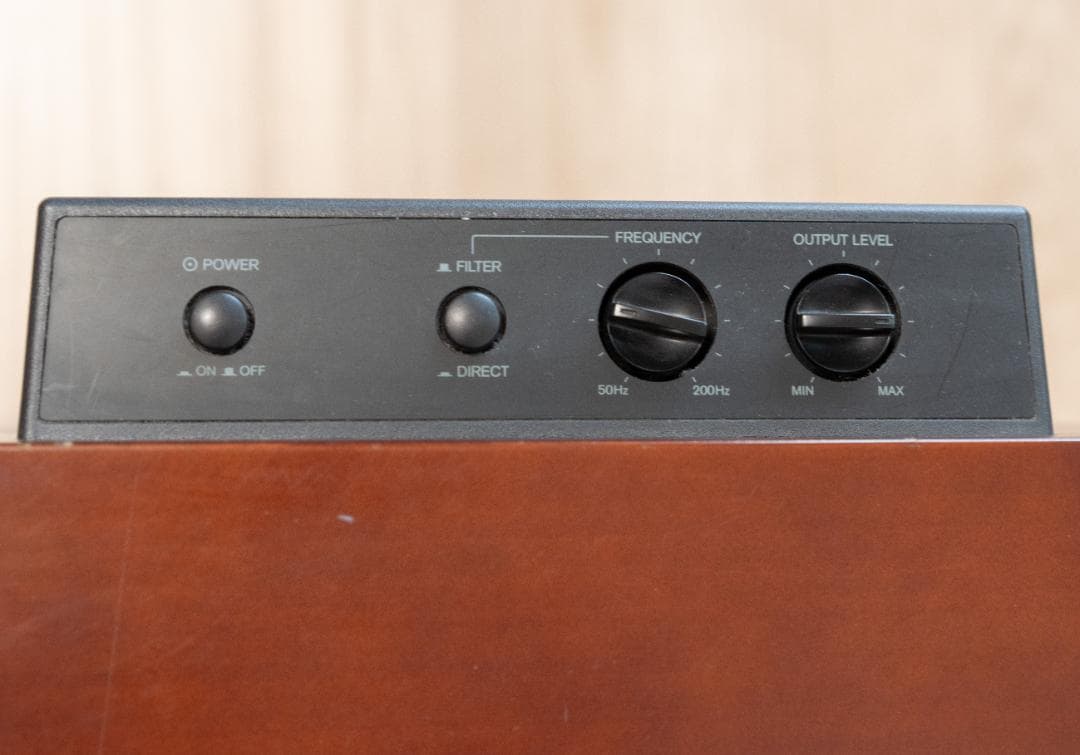 feelさん専用　【高級ケーブル付き】SL-D500 アンプ付きサブウーファー