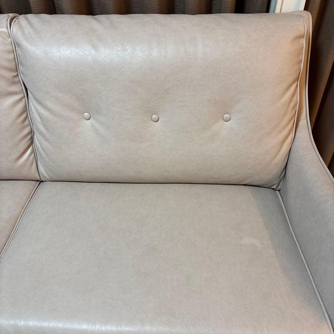 RELAX FORMベージュ ソファ 3人掛け