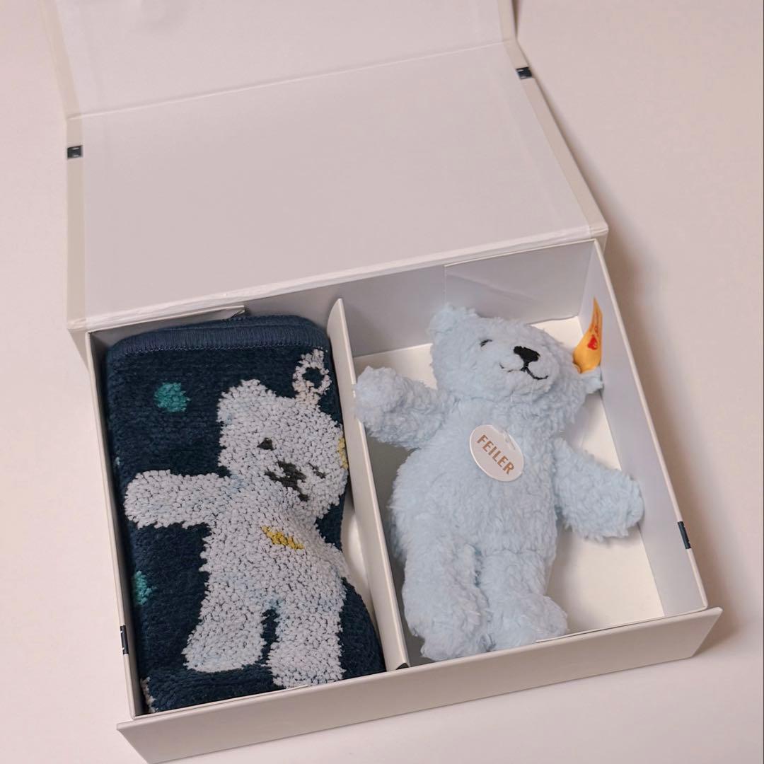 シュタイフ フェイラー コラボ テディベアキーリングスセット