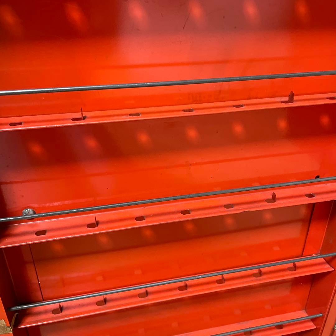 アメリカ　Borg Warner キャビネット　工具箱　アンティーク　棚