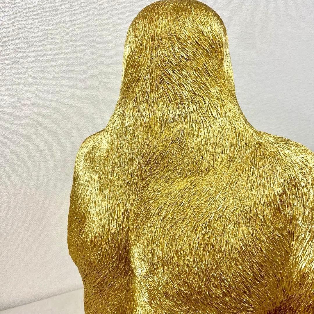 【圧倒的存在感】KARE デザイン ゴリラ オブジェ ゴールド XLサイズ