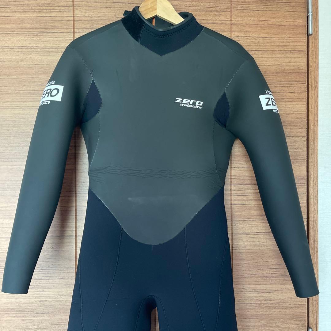 zero セミドライスーツ（5mm/3mm）裏起毛、Mサイズ【新品・未使用】