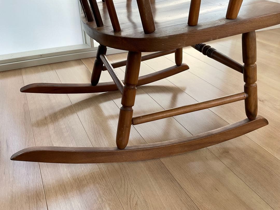 ロッキングチェア　アームチェア　揺り椅子　古家具　アンティーク家具